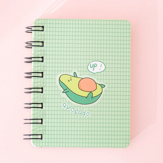Cute Avocado Portable Notebook